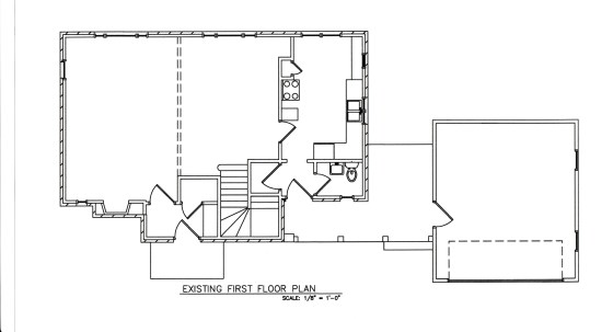 existing first floor